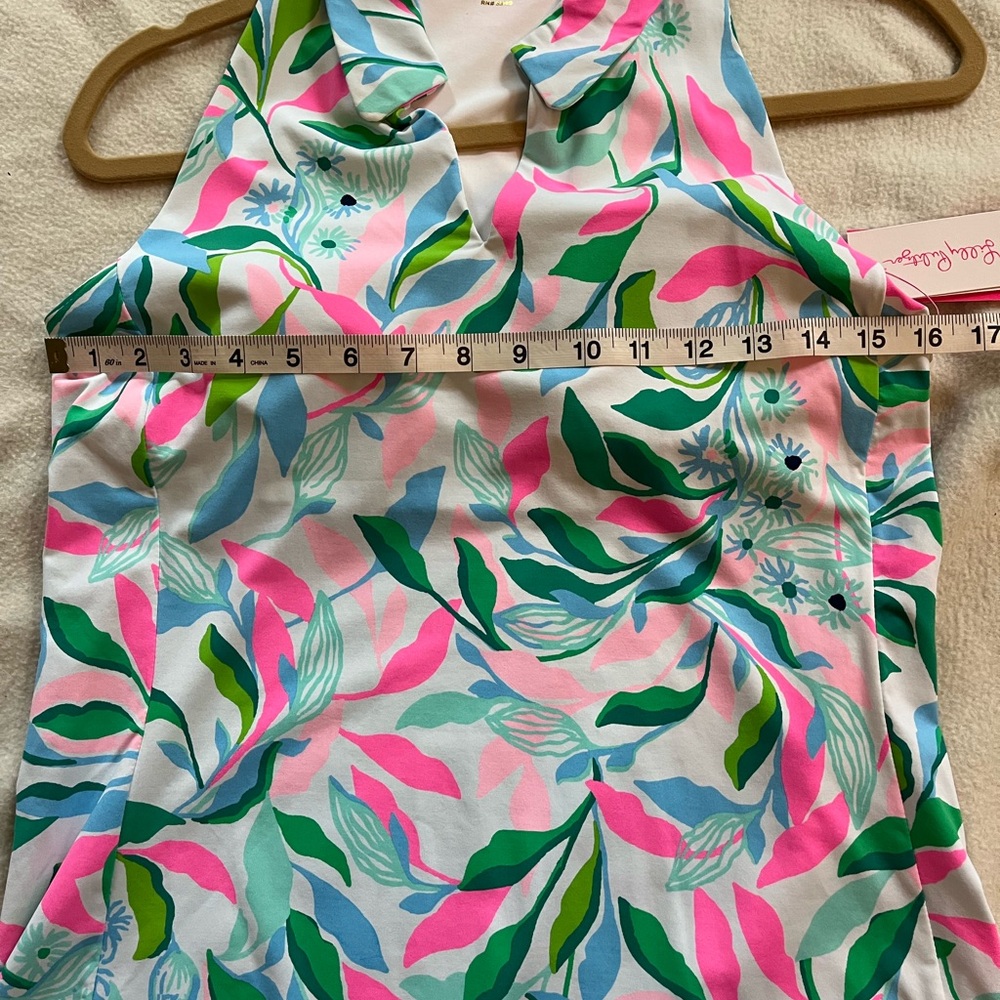 Lilly Pulitzer Sleeveless Top with built-in Bra - Picture 7 of 9